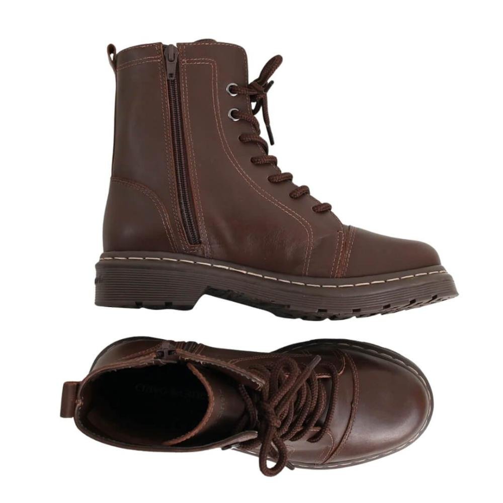 Bota Feminina Cravo E Canela  3121.85653c_65 Couro Janis Marrom 2