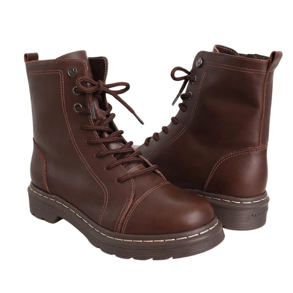 Bota Feminina Cravo E Canela  3121.85653c_65 Couro Janis Marrom 3