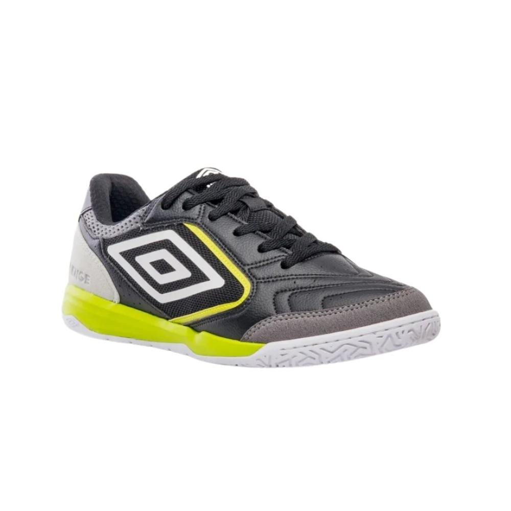 Chuteira Masculina Futsal Umbro 1294954 Pro Challenge Uptake Preto/Verde 2