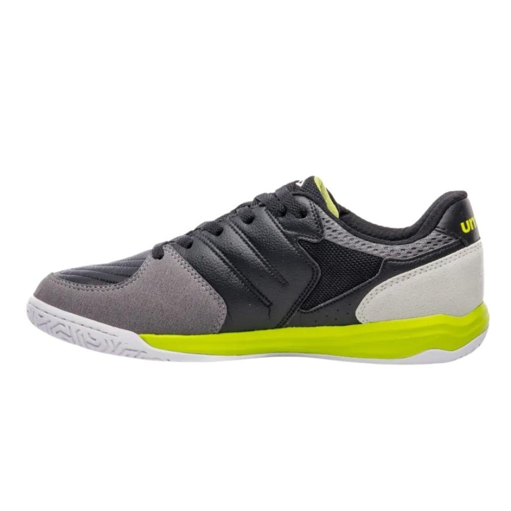 Chuteira Masculina Futsal Umbro 1294954 Pro Challenge Uptake Preto/Verde 3