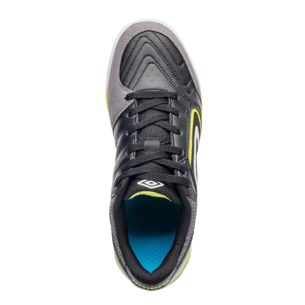 Chuteira Masculina Futsal Umbro 1294954 Pro Challenge Uptake Preto/Verde 4
