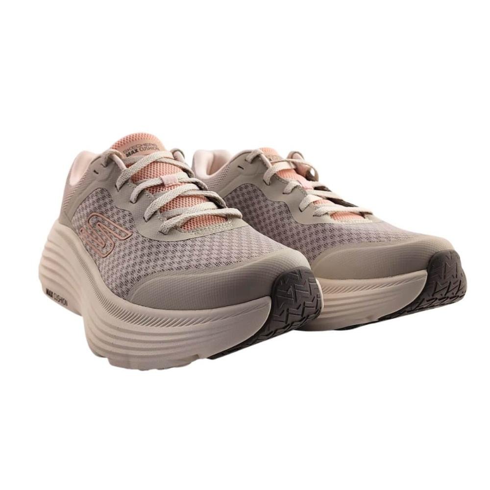 Tênis Feminino Skechers 129470 Max Cushioning Endeavour Bege 4