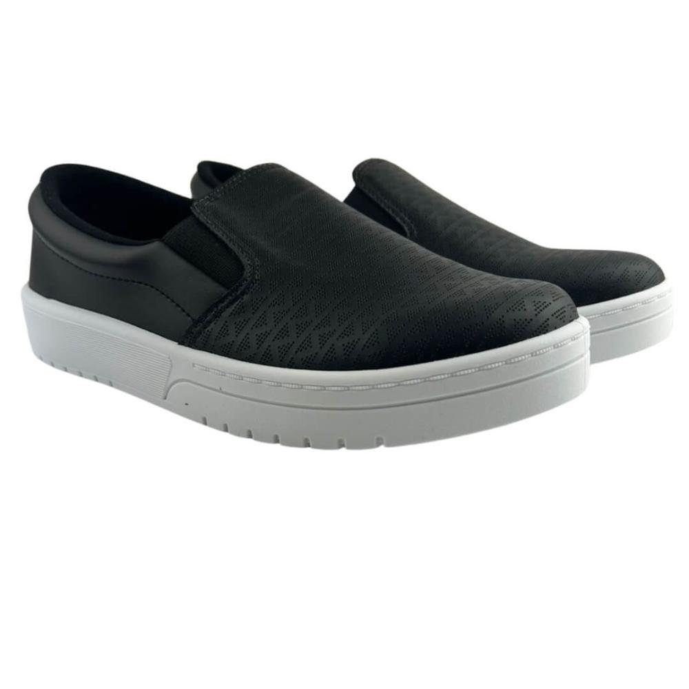 Tênis Feminino Moleca 5791.118 Np Sardenha Neo Preto 2