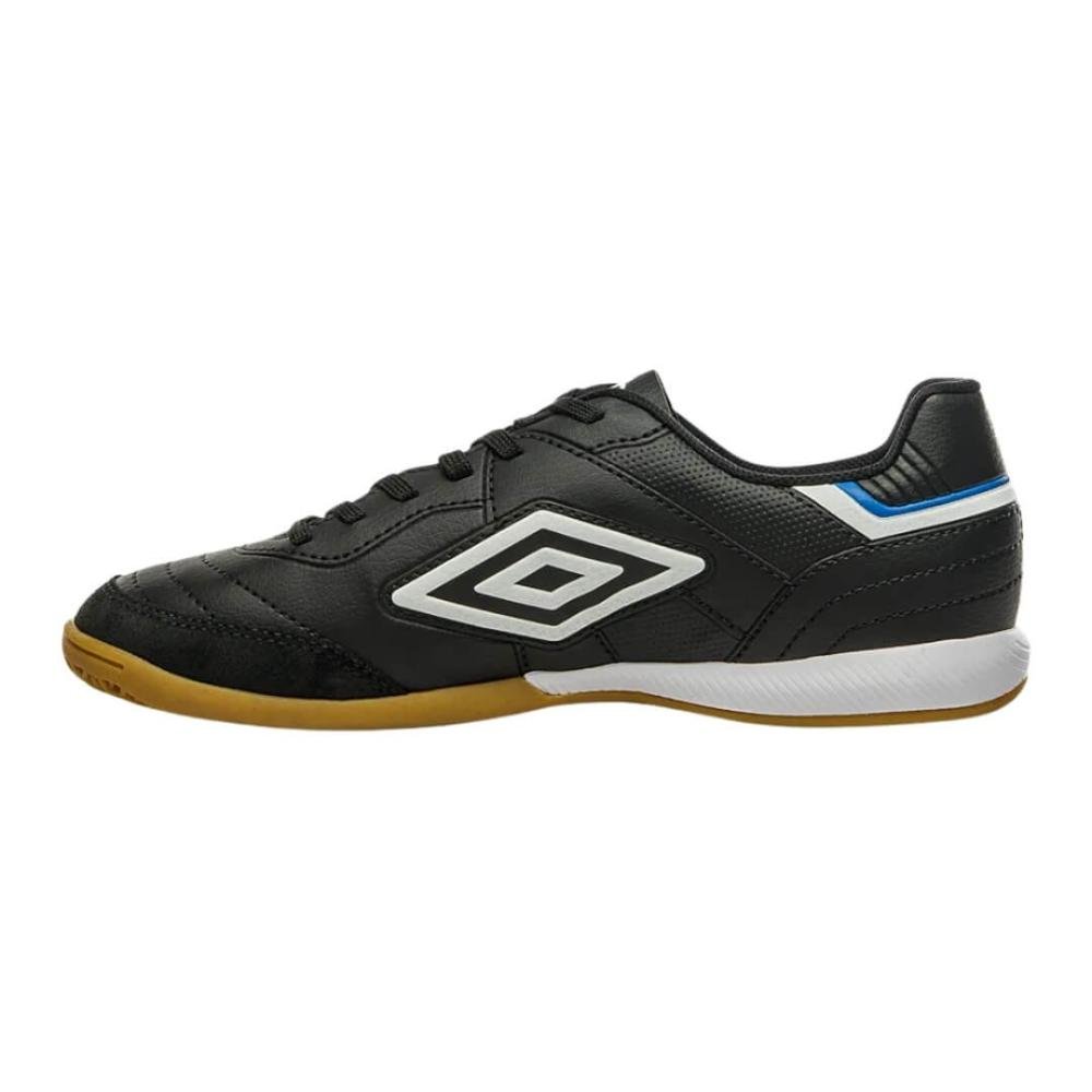Chuteira Masculina Umbro Futsal Speciali Classic 1170063 Preto/Azul 3