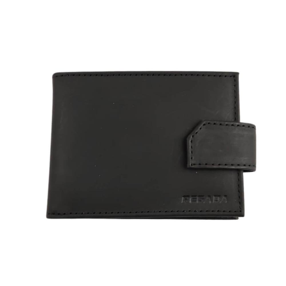 Carteira Masculina Pegada 34101-01 Anilina Soft Preto