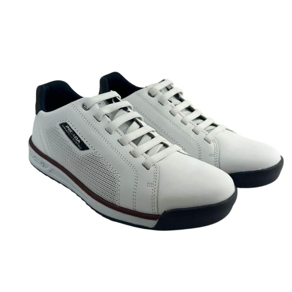 Sapatênis Masculino Pegada 112502-01 Napa Soft Branco 3