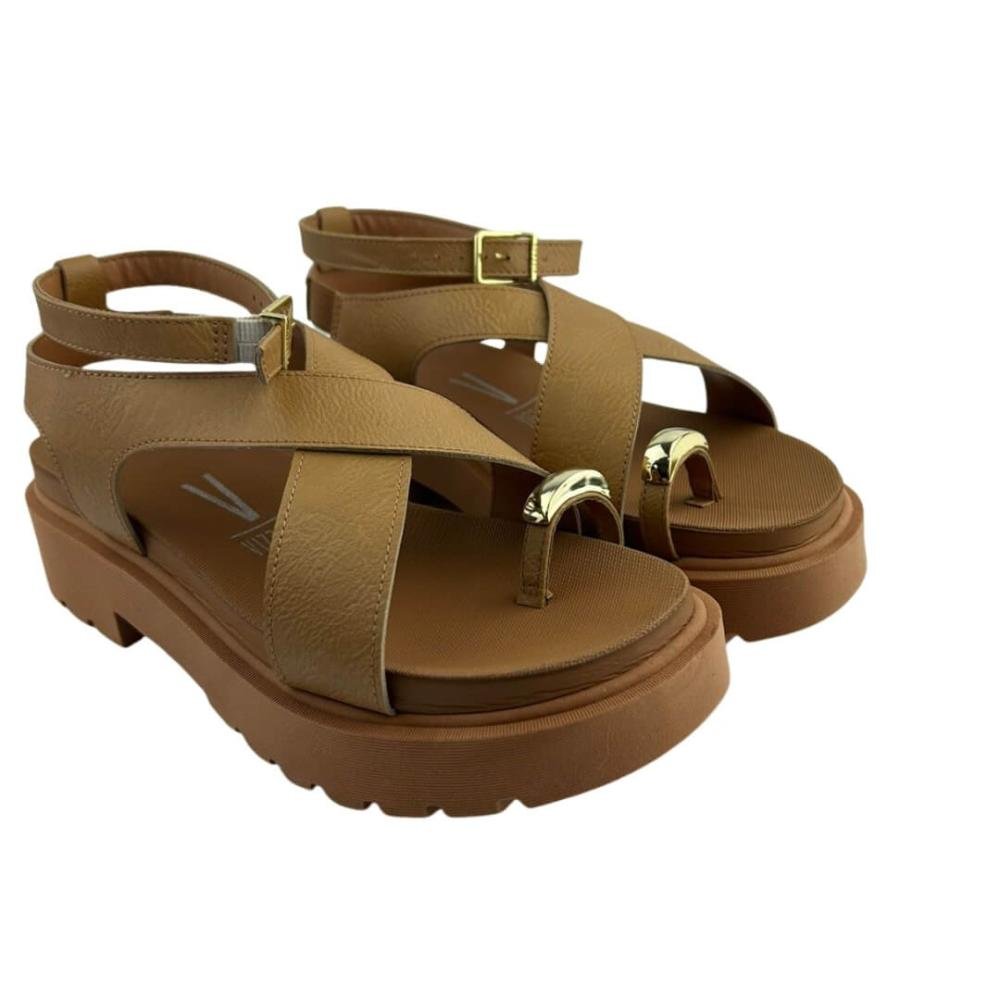 Sandália Feminina Vizzano 6499.122 Bege 2