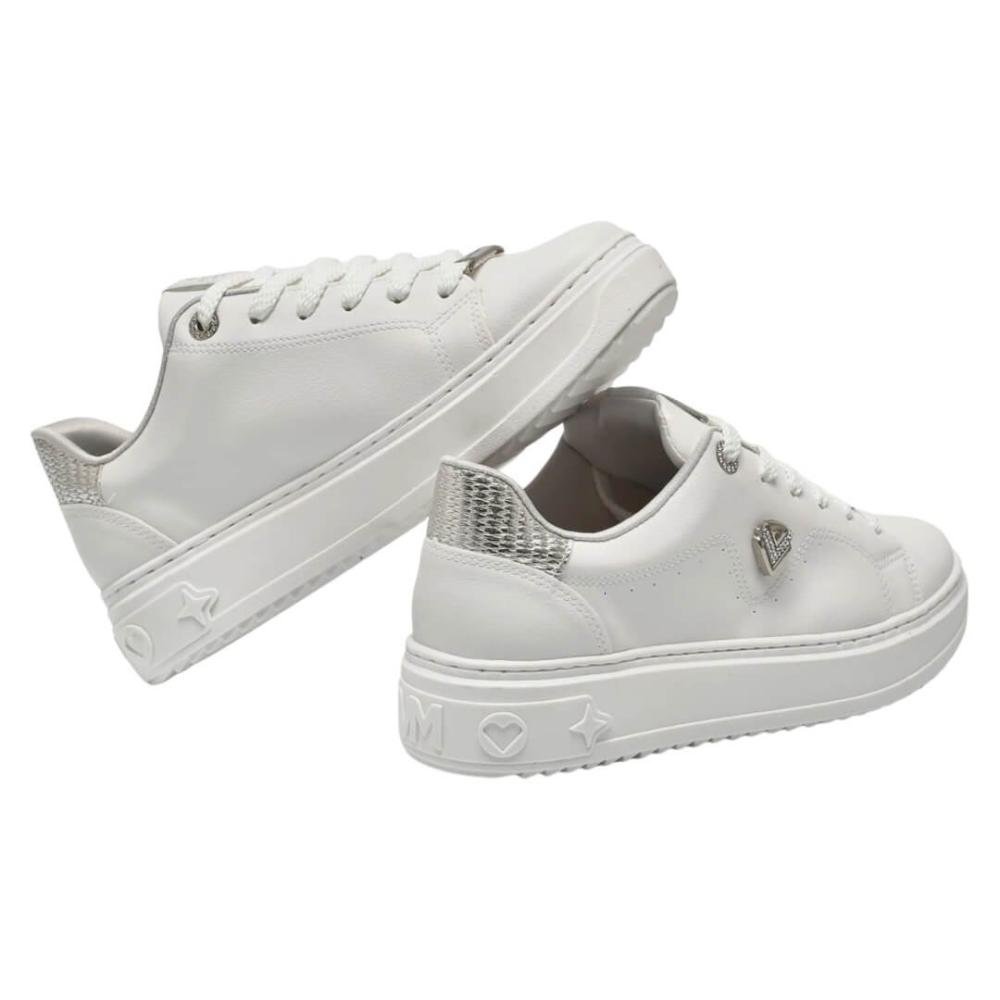 Tênis Feminino Via Marte 055-033-01 Napa Versalhes Dourado 3