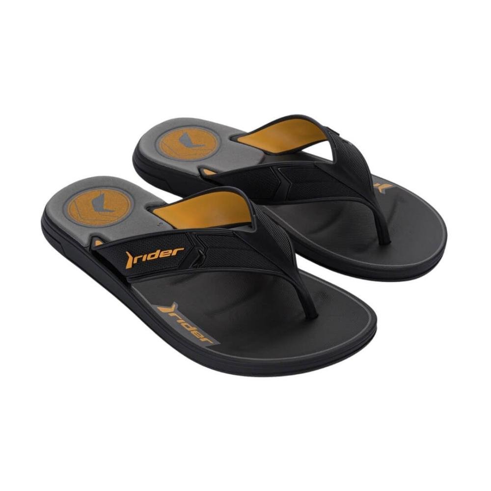 Chinelo Masculino Start Iii Rider 12499 Preto/Amarelo 3