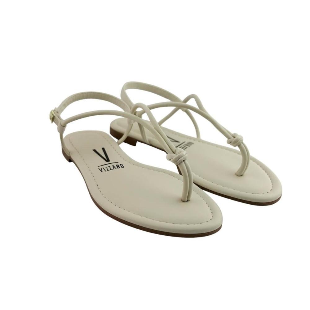 Sandália Vizzano 6235.1716 Tira Pronta Pelica Off White 2