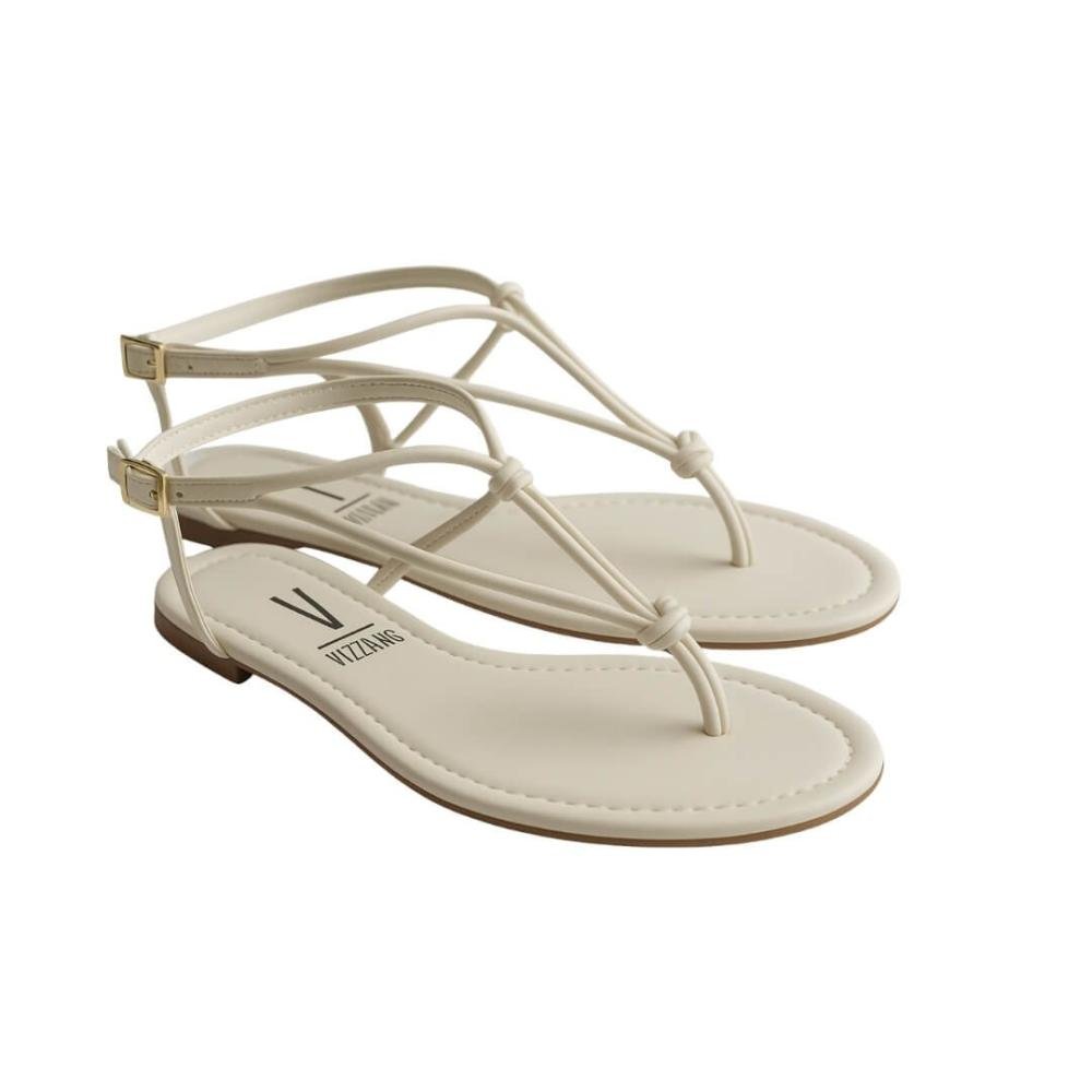 Sandália Vizzano 6235.1716 Tira Pronta Pelica Off White 3