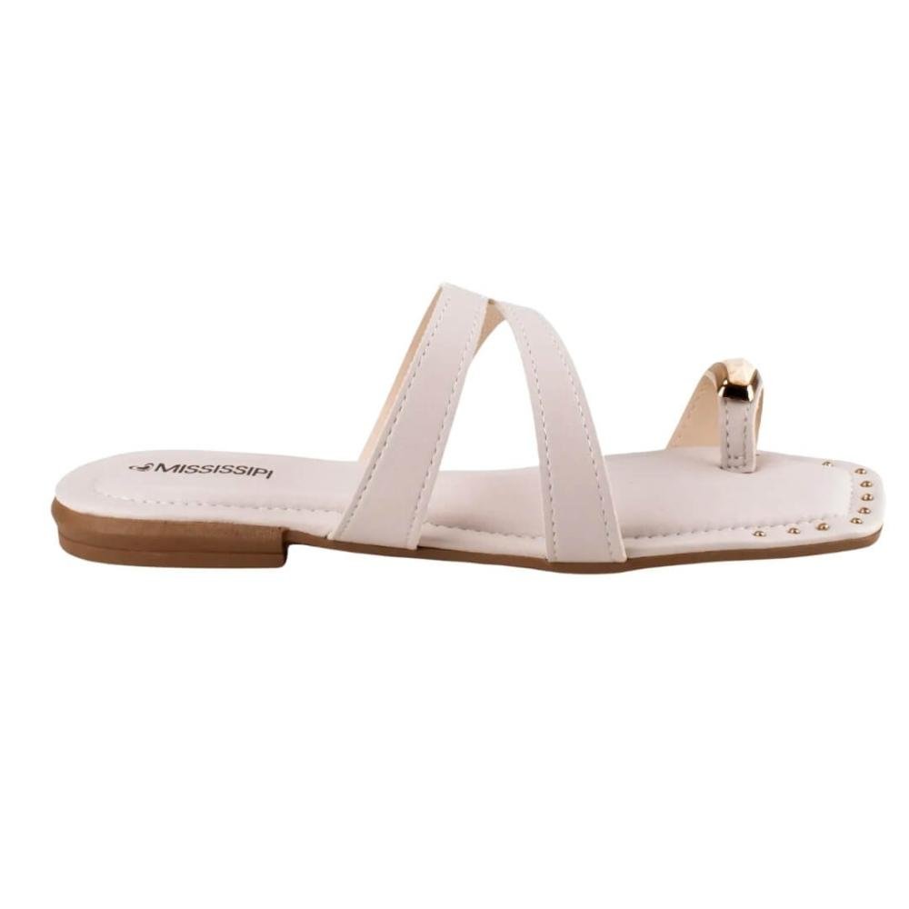 Sandália Feminina Rasteira Mississipi Mf321 Rives