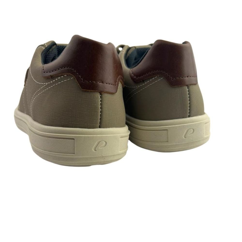 Tênis Masculino Pegada  Estonado Bege 3