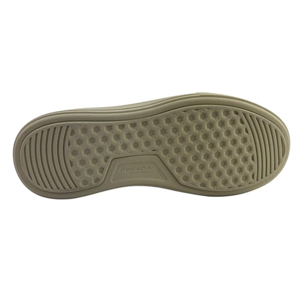 Tênis Masculino Pegada  Estonado Bege 4