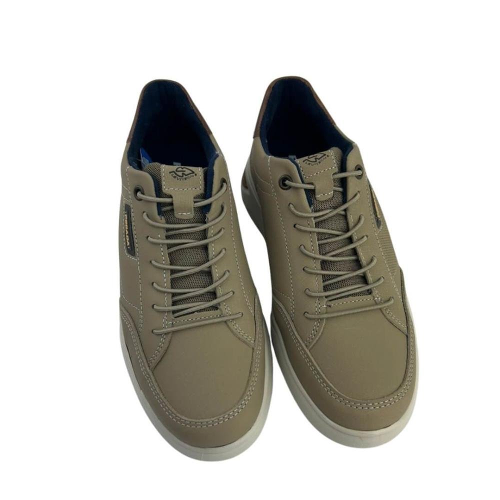 Tênis Masculino Pegada 112403-07 Jeans Areia Pull Up  Bege 2