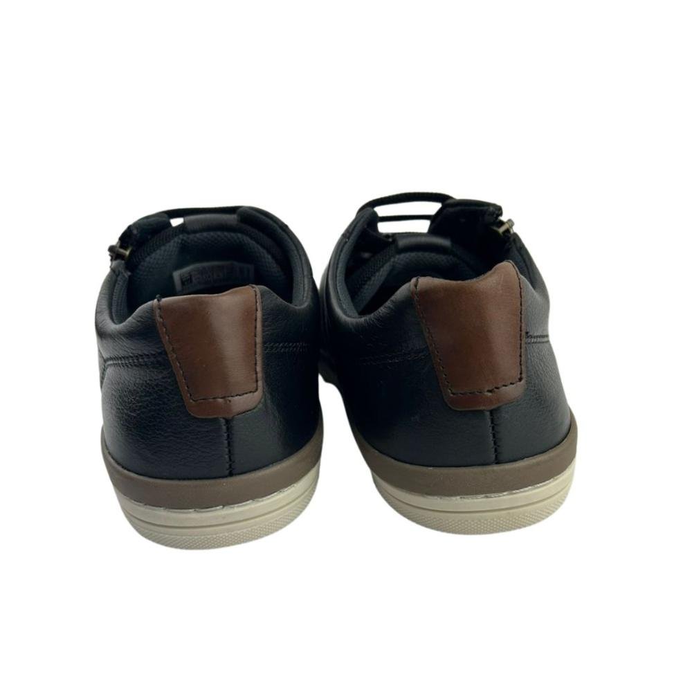 Sapatênis Masculino Pegada 119313-06 Nature Preto Pull Up Preto/Marrom 3