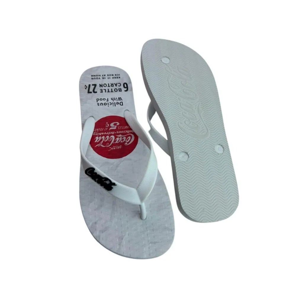 Sandália Masculina Coca-Cola Branco 3