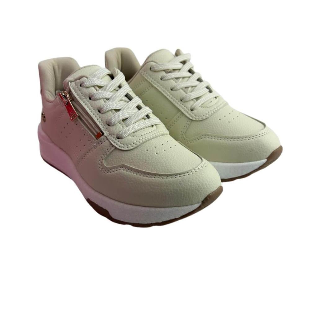 Tênis Feminino Dakota Casual D0712 Century Cream Off White 3
