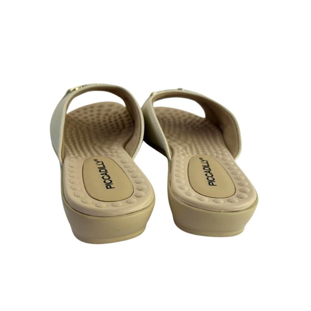 Tamanco Feminino Piccadilly Camila Off White 3