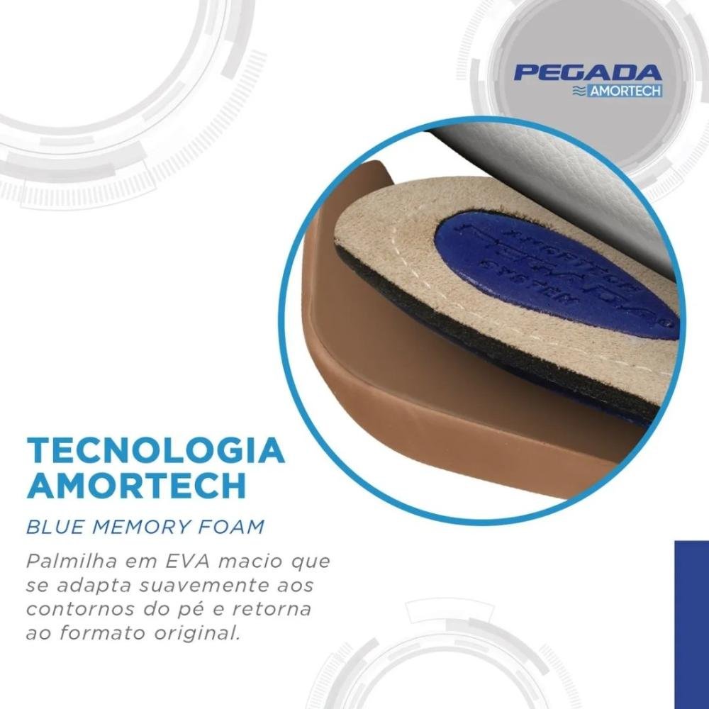 Mocassim Feminino Pegada 249008-02 Burnished Marrom 3