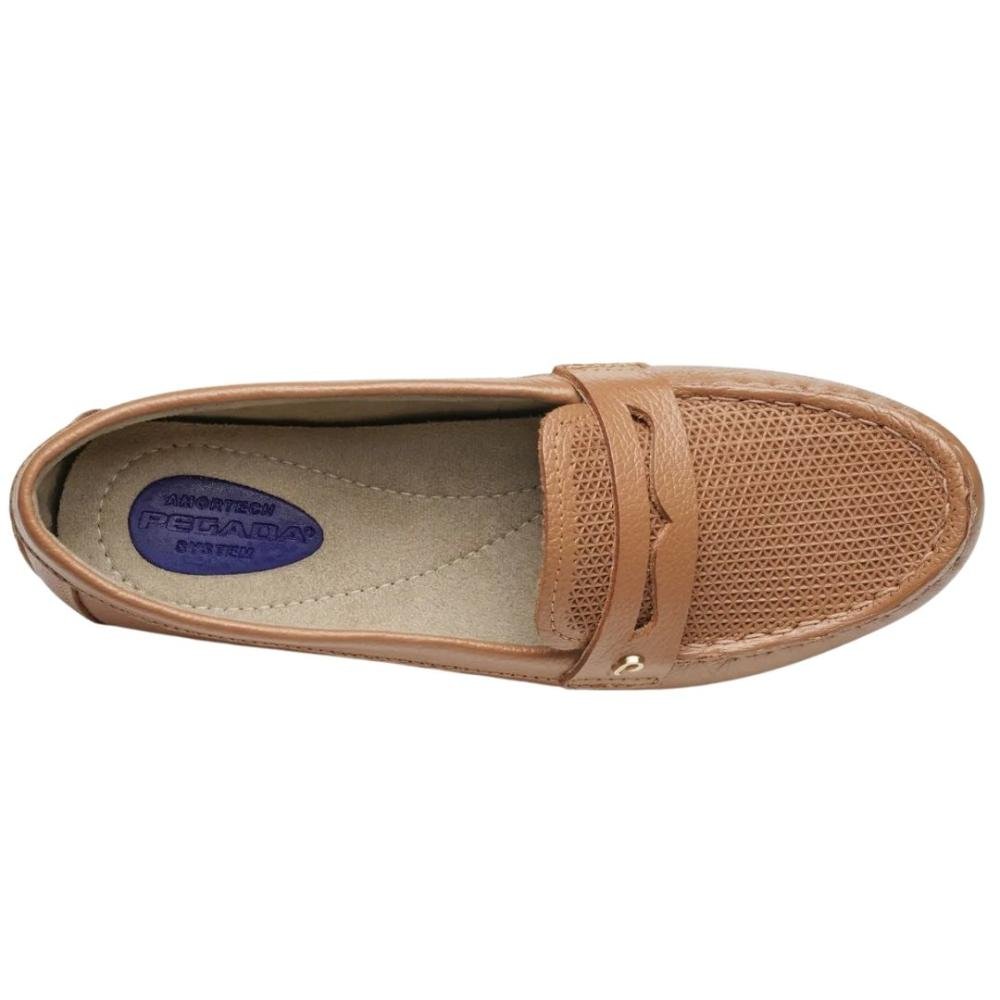 Mocassim Feminino Pegada 249008-02 Burnished Marrom 6