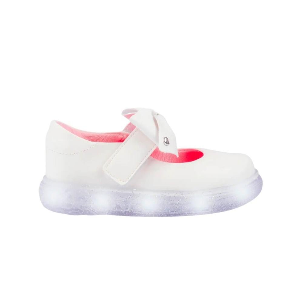 Tênis Infantil Menina Pampili 483.014.000 Sneaker Led Mary Jane