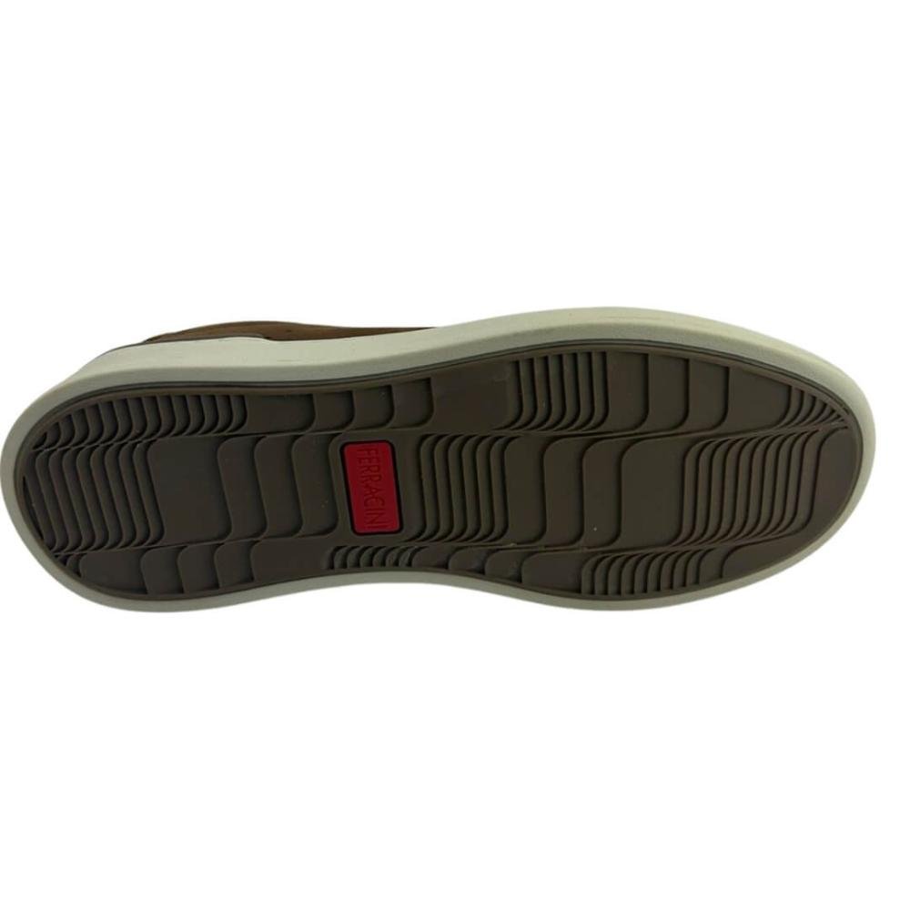 Sapatênis Masculino Ferracini 2075a Gold Napa  Marrom 3