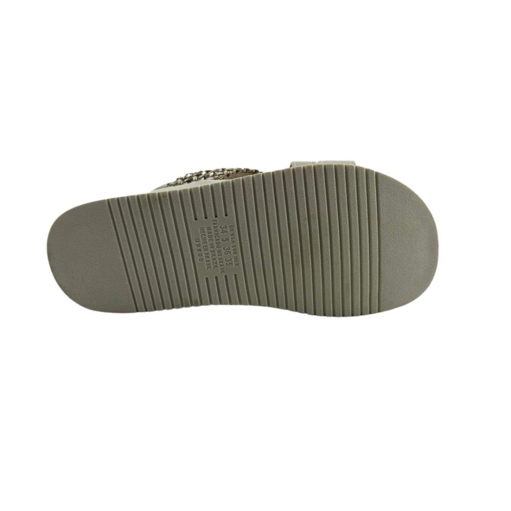 Sandália Feminina Mississipi Mf931 Mabli Nuvem Flatform Off White 4