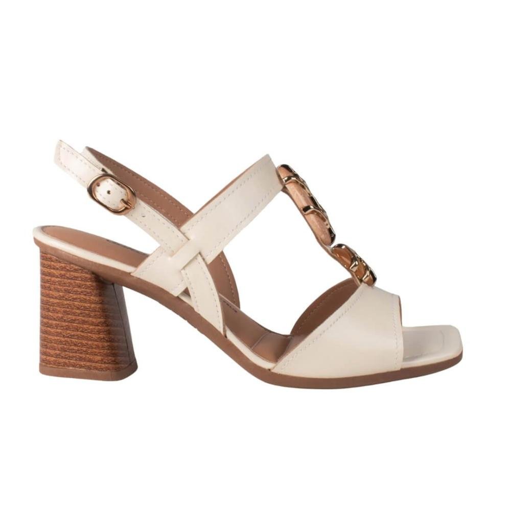 Sandália Feminina Dakota Y9762-0001 Creme