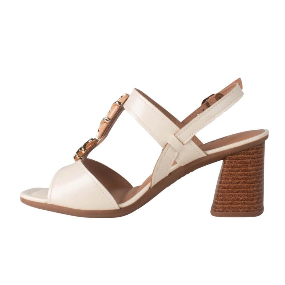 Sandália Feminina Dakota Y9762-0001 Creme Bege 4