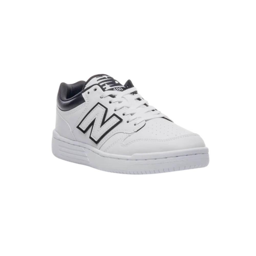 Tênis Masculino New Balance 1281467 480 Low Branco/Preto 2
