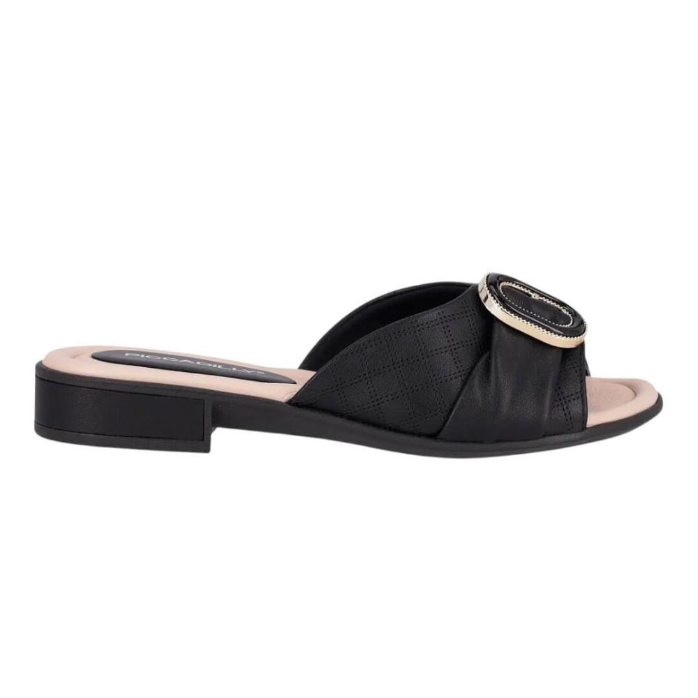 Tamanco Feminino Piccadilly 590070-6 Taila Salto Baixo 