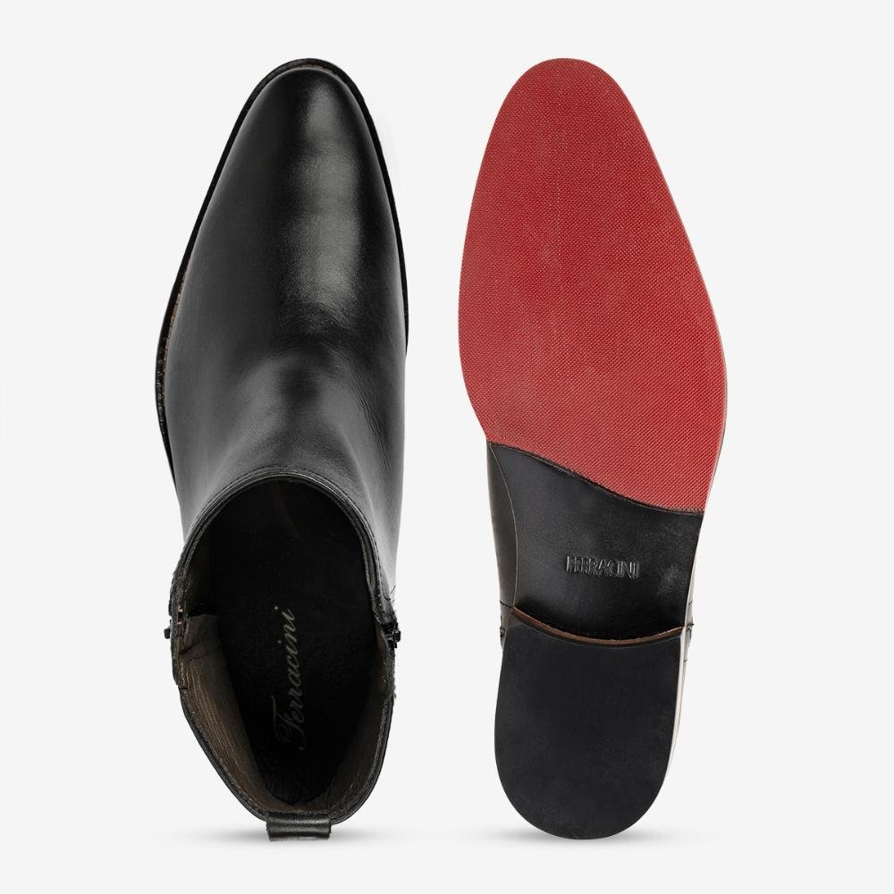 Bota Masculina Caravaggio Couro Preta Ferracini 5706-411G Preto 3