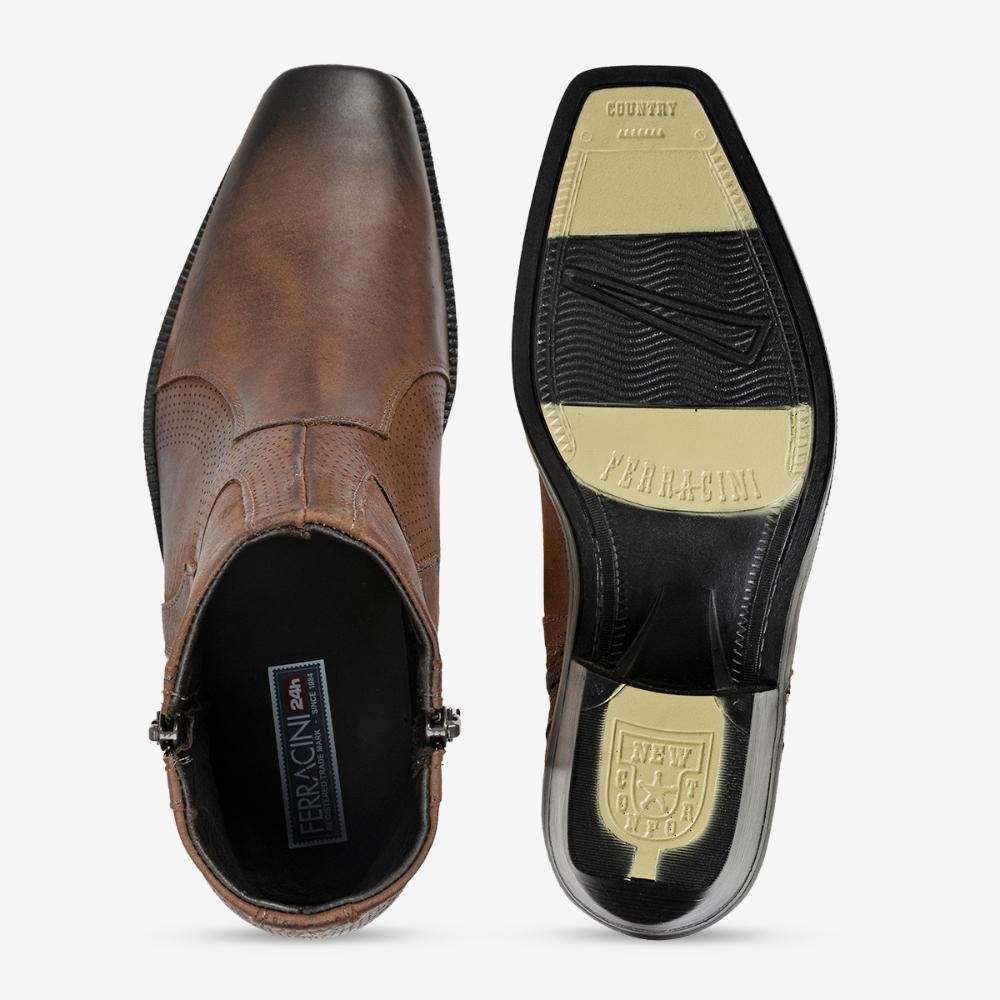 Bota Casual Masculina New Country Ferracini 9015-15I Marrom 3