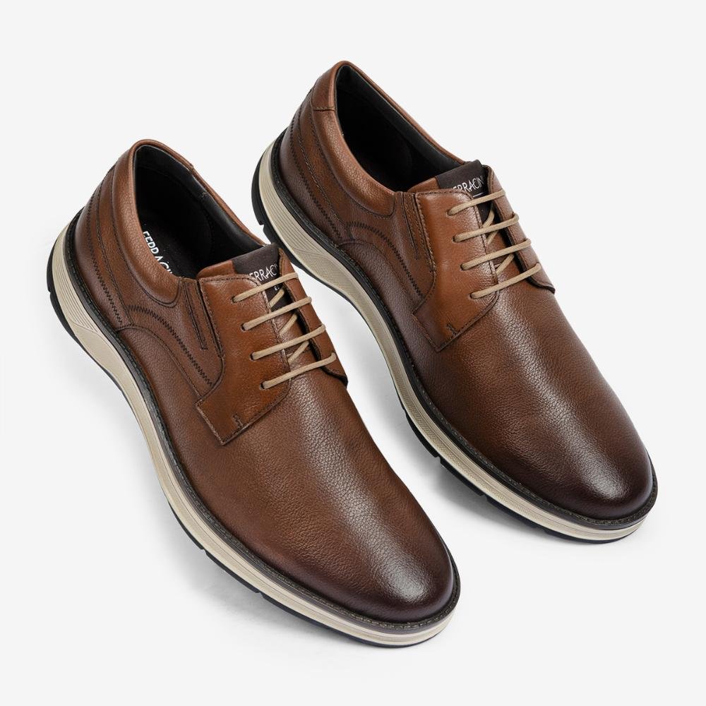 Sapato Casual Masculino Fluence Ferracini 5540-559J Marrom 2