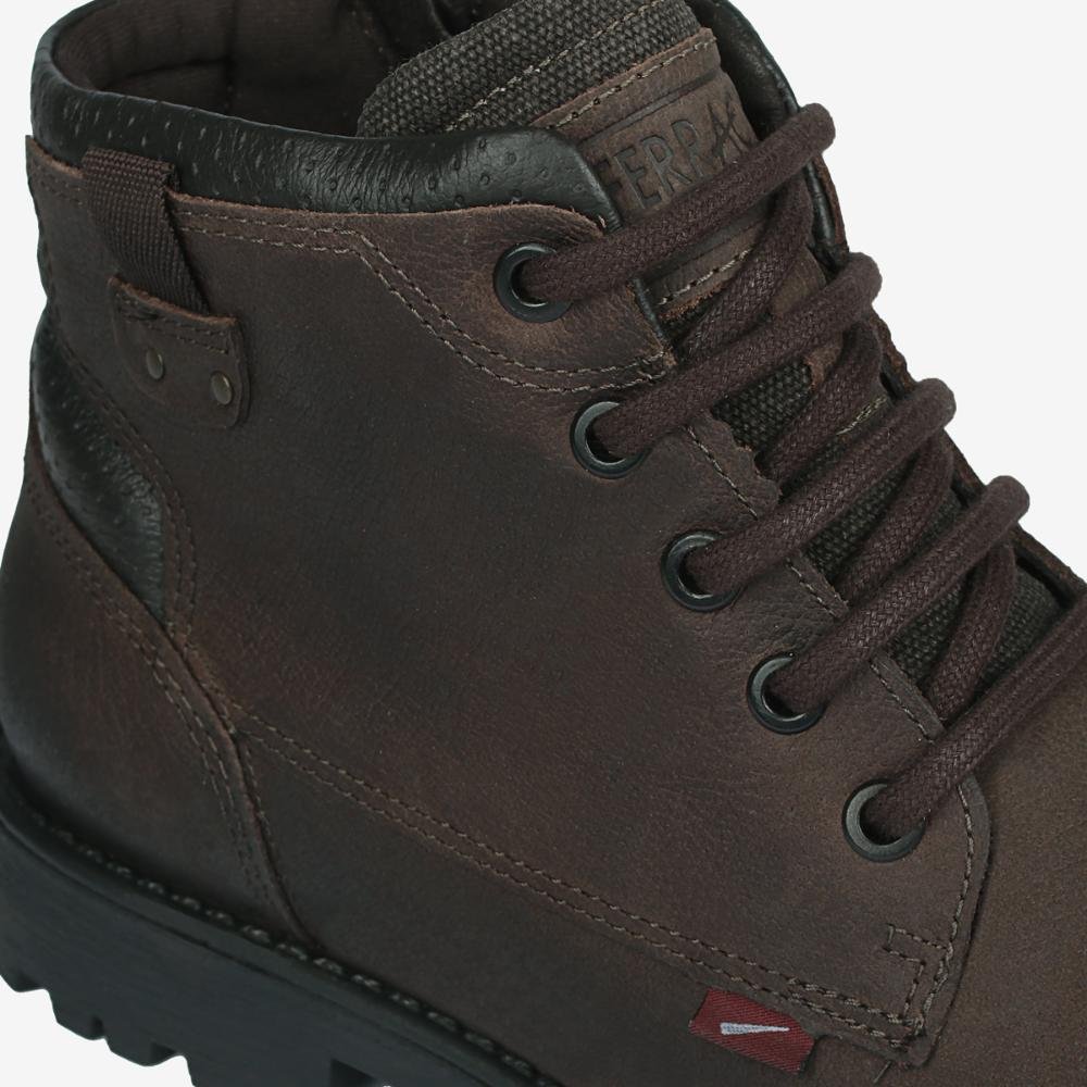 Bota Casual Ferracini Cross de Couro Masculino 9932-517C Marrom 4