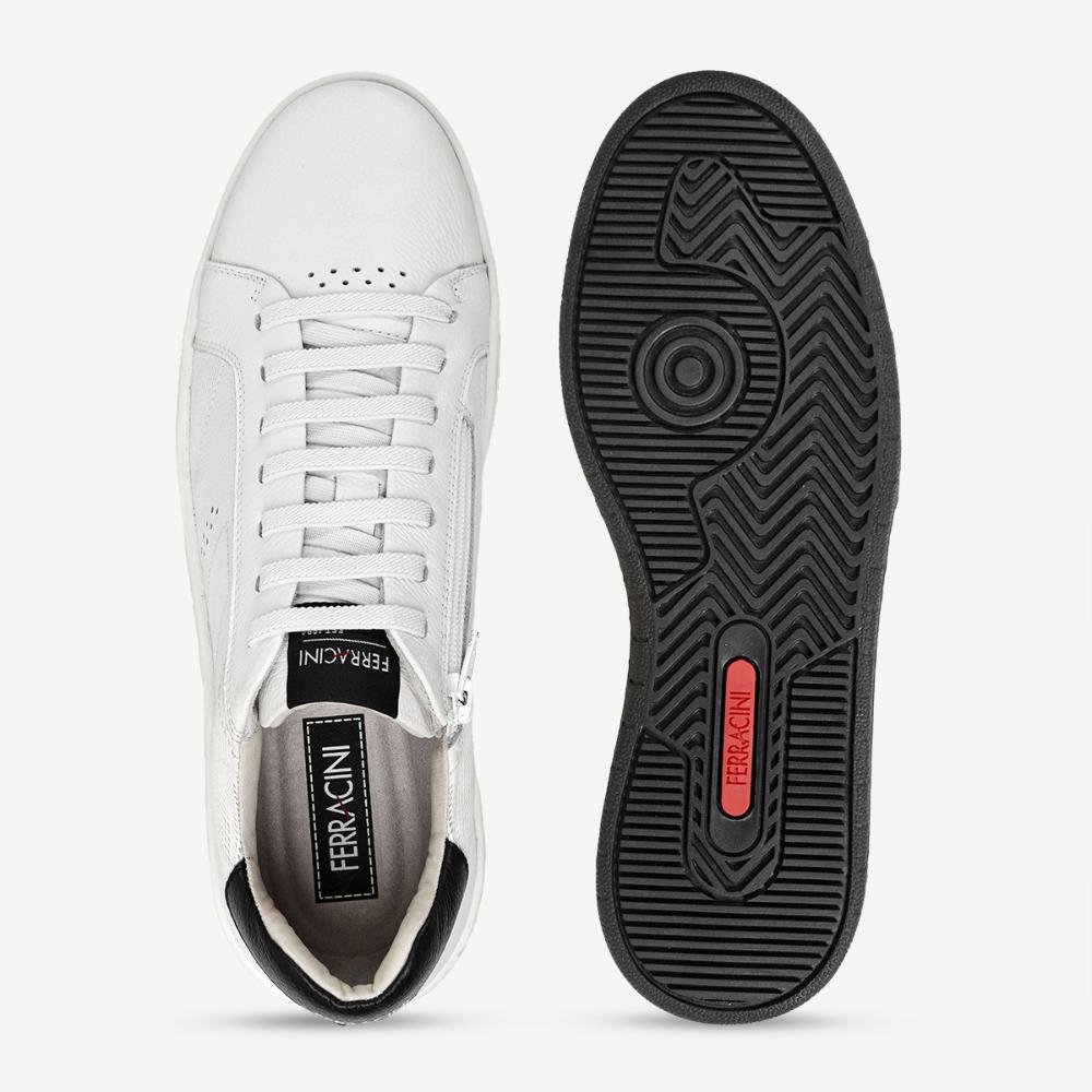 Sapatênis Calce Fácil Ferracini Vox Branco Casual 8059-617C Branco 3