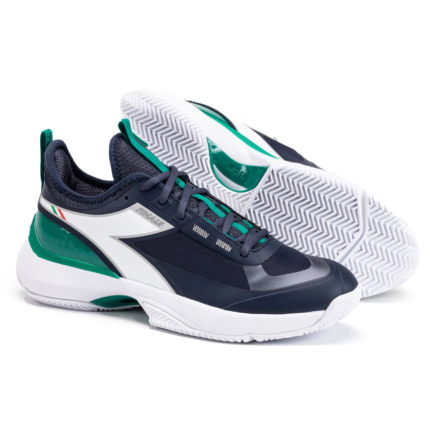 Tênis Esportivo Diadora Finale Clay Azul Masculino Azul 2