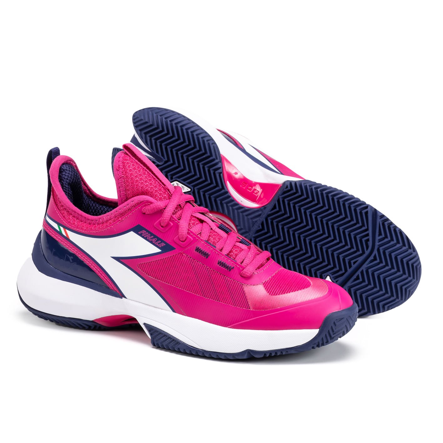 Tênis Esportivo Finale W AG Diadora Rosa Feminino Rosa 2