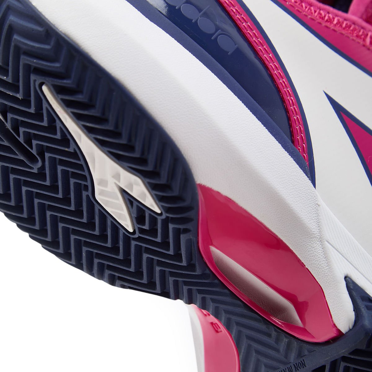 Tênis Esportivo Diadora Finale W Clay Rosa Feminino Rosa 5