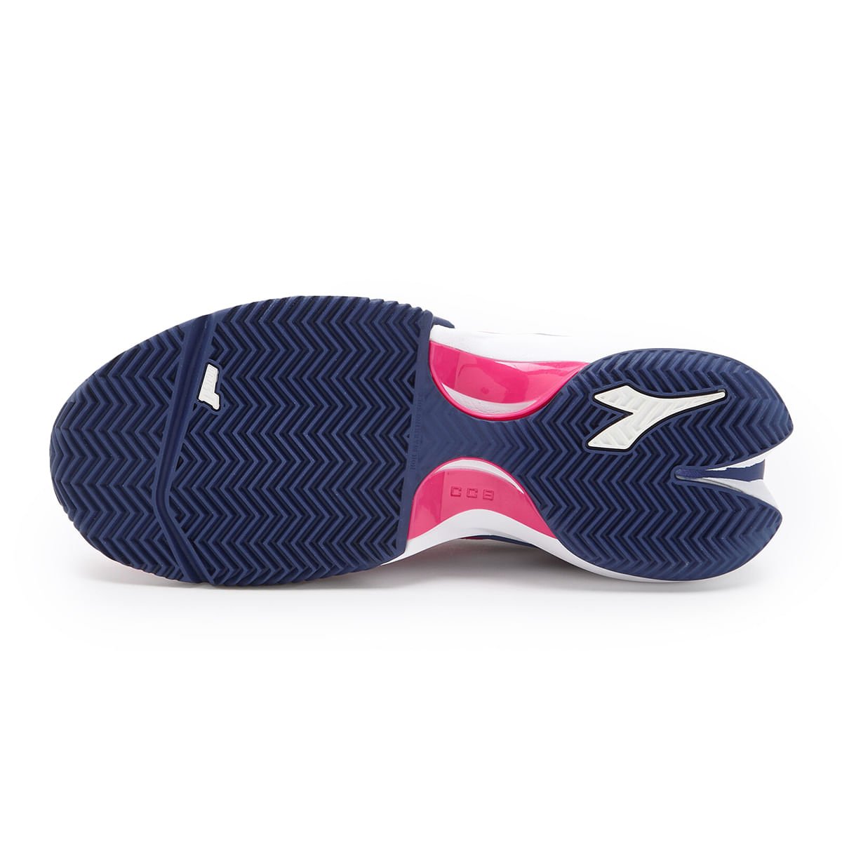 Tênis Esportivo Diadora Finale W Clay Rosa Feminino Rosa 6