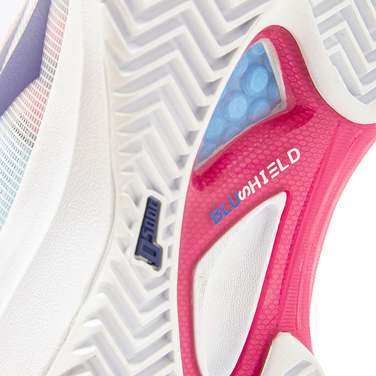 Tênis Diadora Speed Blushield Fly 4+ Clay Branco e Azul Feminino Branco 9