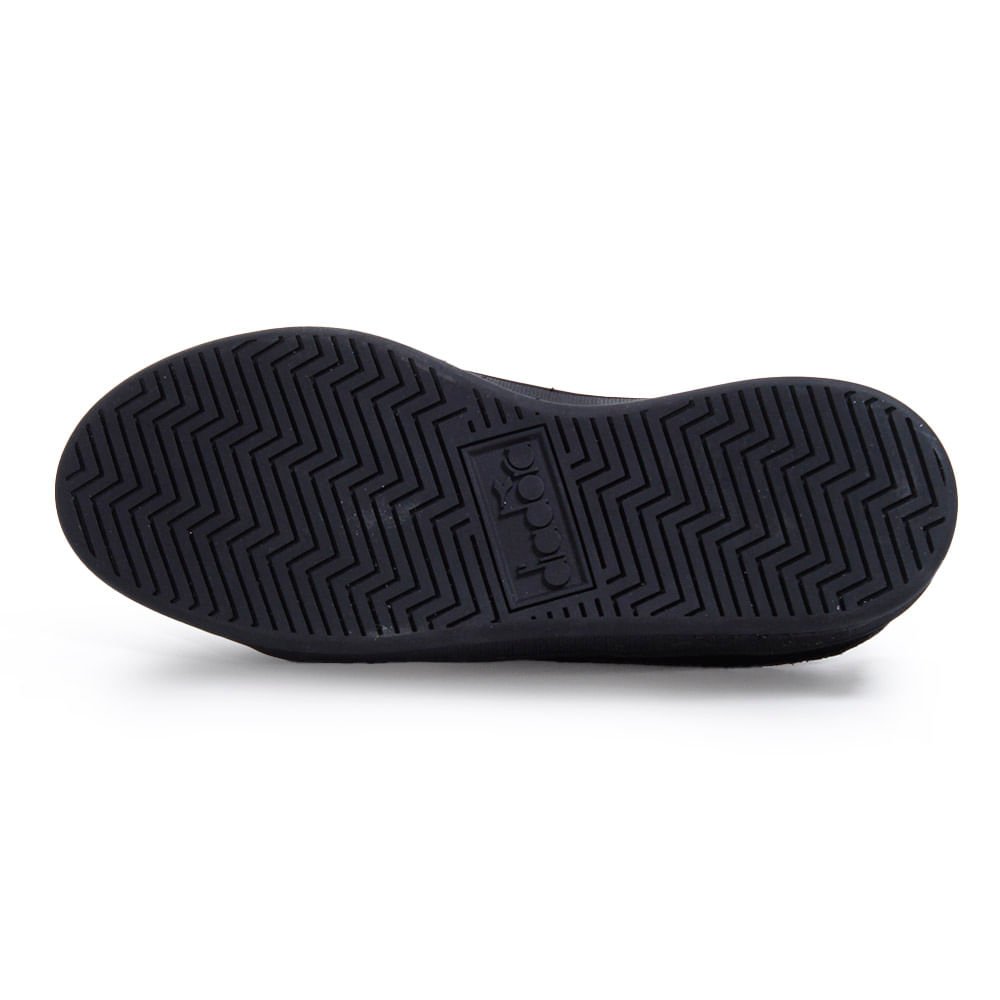 Tênis Casual Masculino Diadora Centrale Suede Preto Preto 5