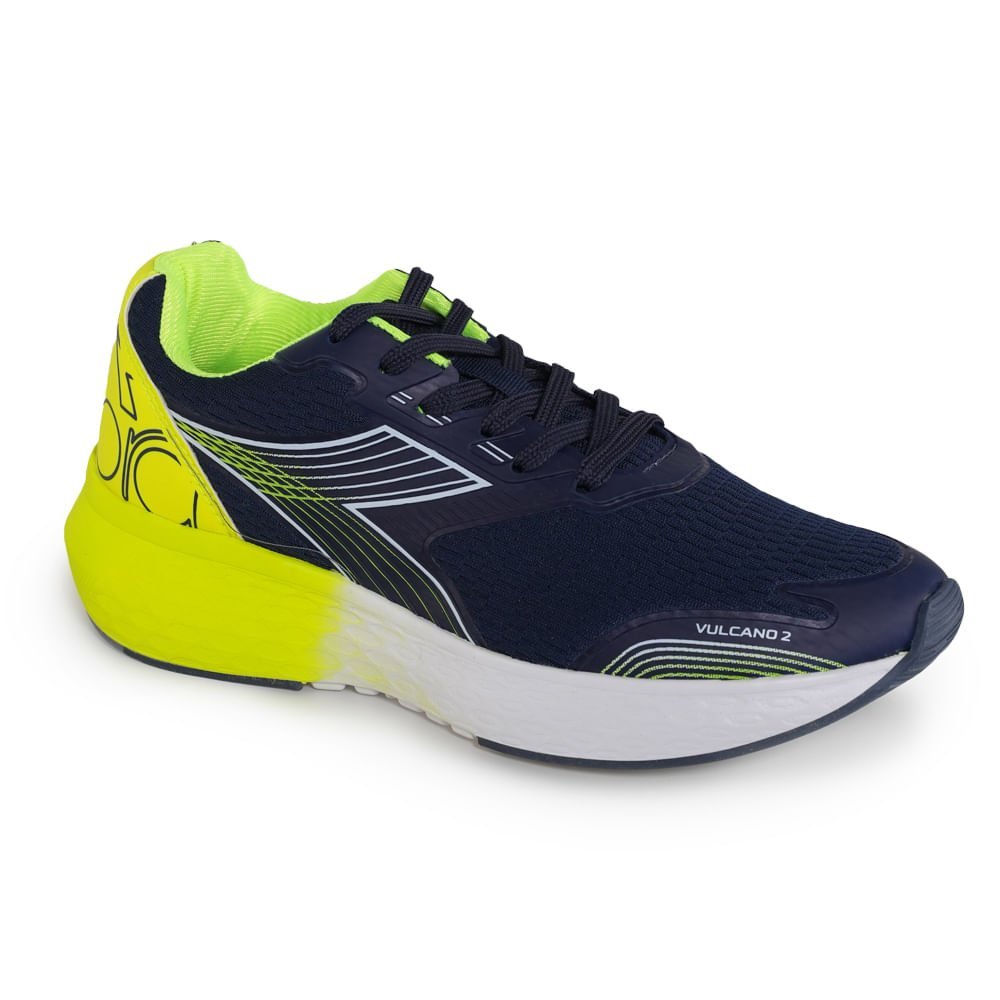 Tênis Esportivo Masculino Diadora Vulcano II Marinho Marinho 2