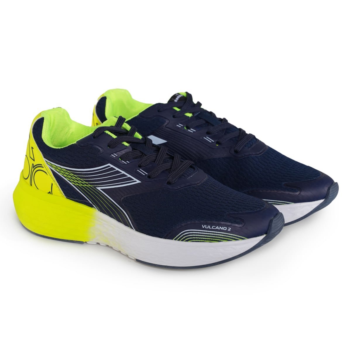 Tênis Esportivo Masculino Diadora Vulcano II Marinho Marinho 7