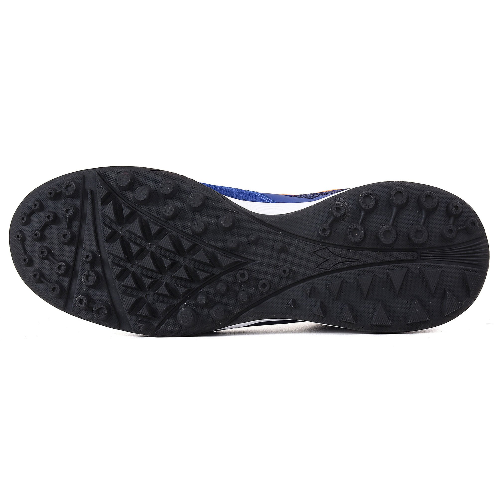 Chuteira Unissex Diadora Vittoria Society Azul Azul/Laranja 3