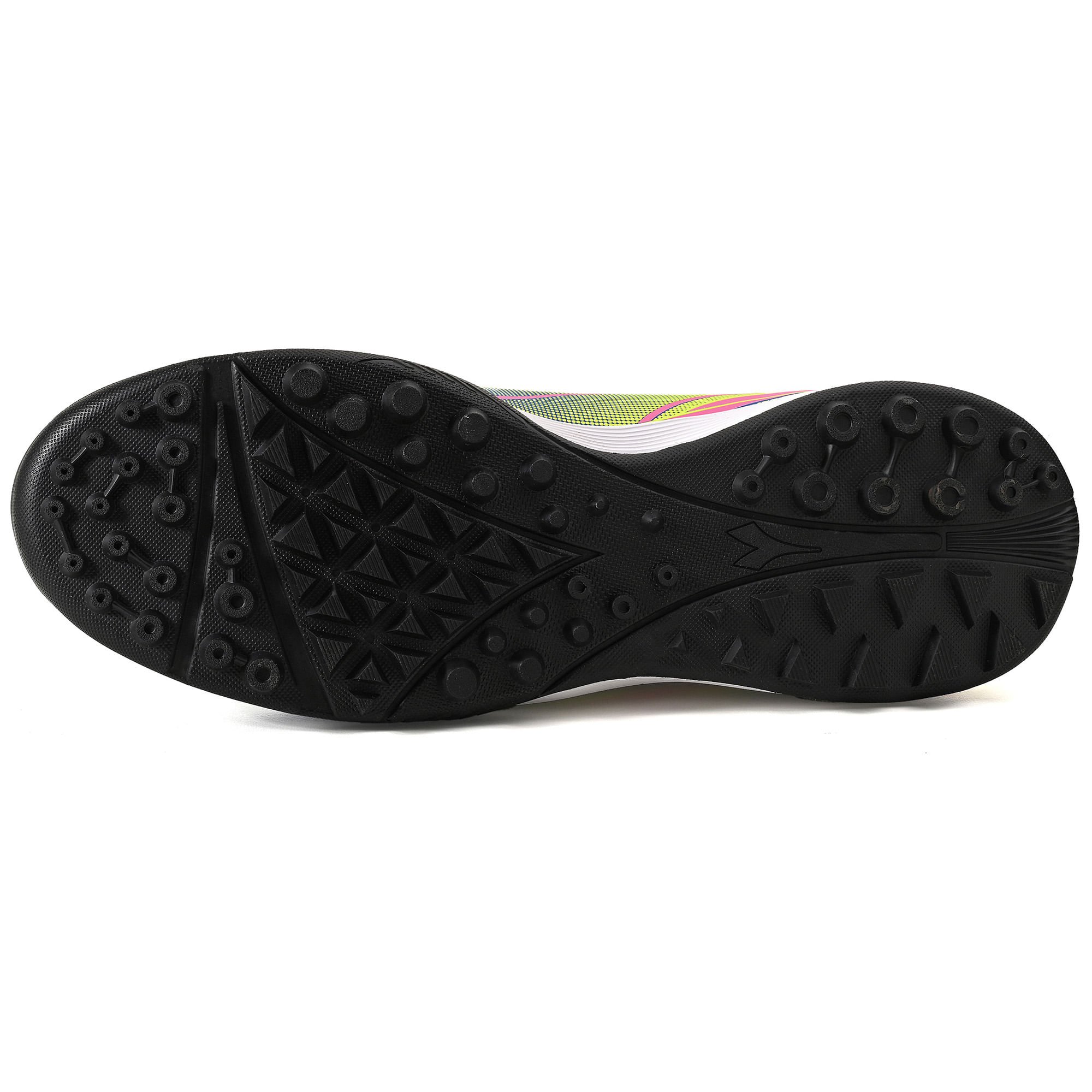 Chuteira Diadora Masculina Nazionale Elite II Society Amarelo Neon Amarelo/Azul 3