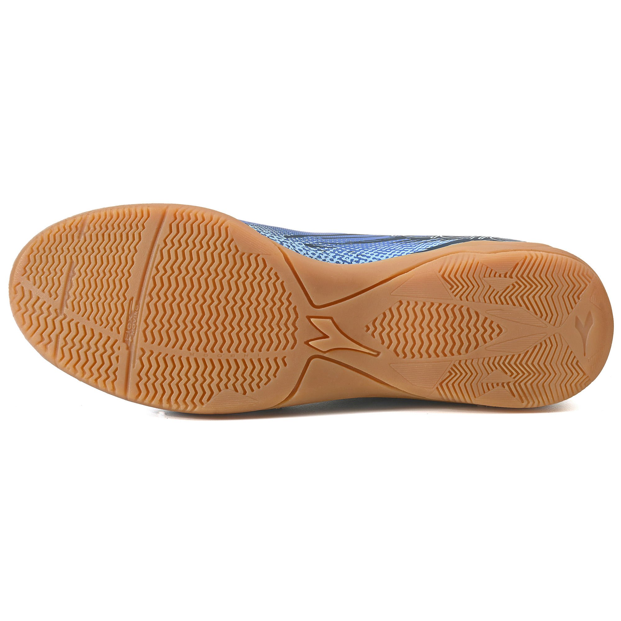 Chuteira Diadora Masculina Squadra III Futsal Marinho Azul/Prata 3