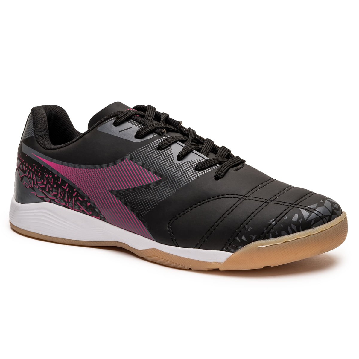 Chuteira Masculina Diadora Nazionale Elite Futsal Preto Preto 1