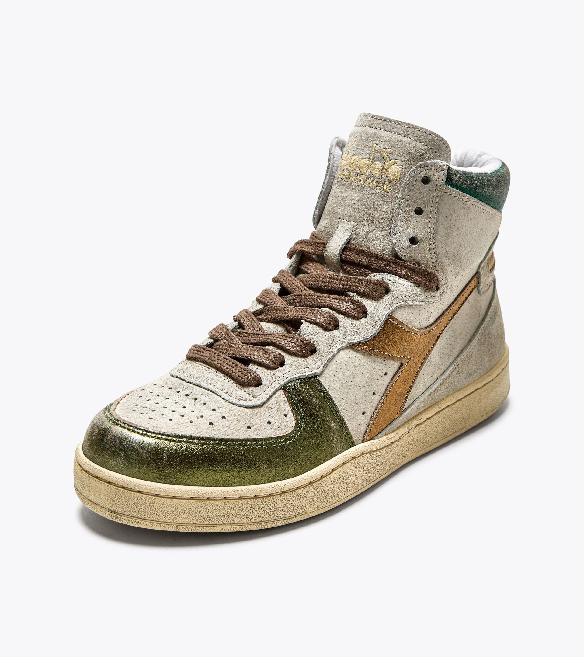 Tênis Diadora MI Basket Metal Pigskin Used Feminino Bege 3